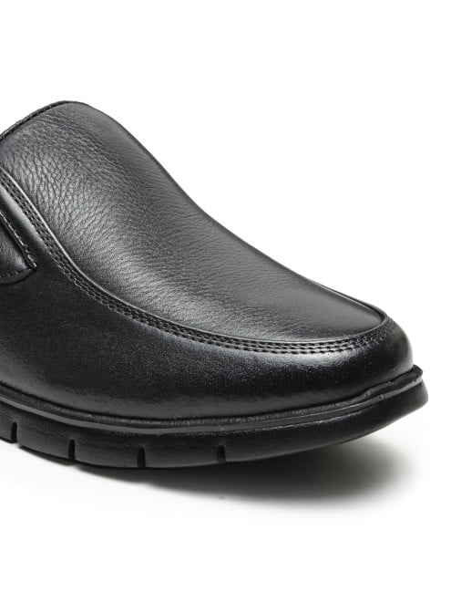 Von Wellx Men Black Formal Moccasin (SKU: 356-660060-11-41)