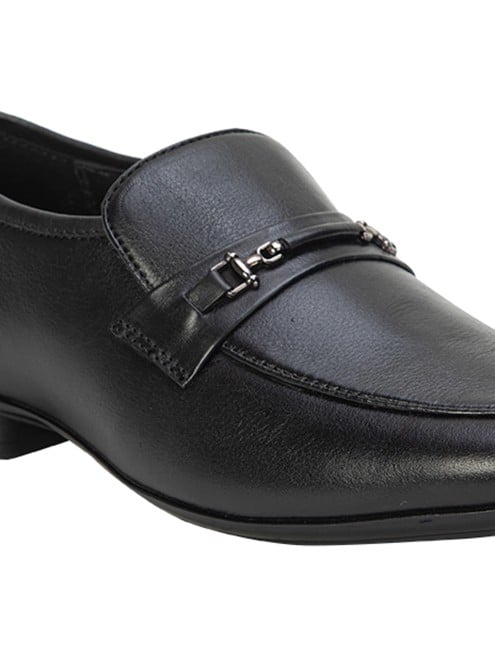 Von Wellx Men Black Formal Moccasin (SKU: 356-670030-11-40)