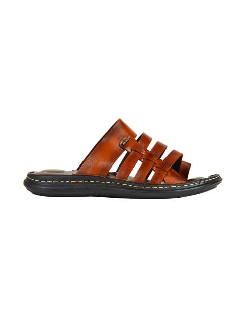 Von Wellx Men Brown Casual Slippers (SKU: 356-800040-12-40)