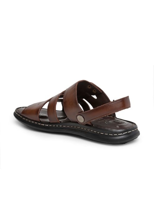 Von Wellx Men Brown Casual Sandals (SKU: 356-800080-12-40)