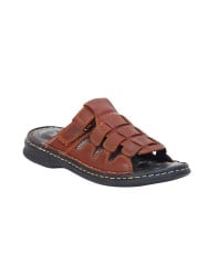 Men Brown Casual Slippers