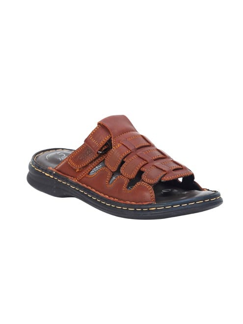 Von Wellx Men Brown Casual Slippers (SKU: 356-810080-12-40)