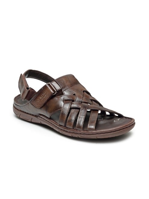 Von Wellx Men Brown Casual Sandals