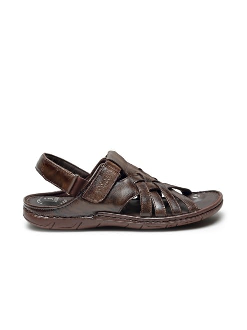 Von Wellx Men Brown Casual Sandals (SKU: 356-830030-12-45)