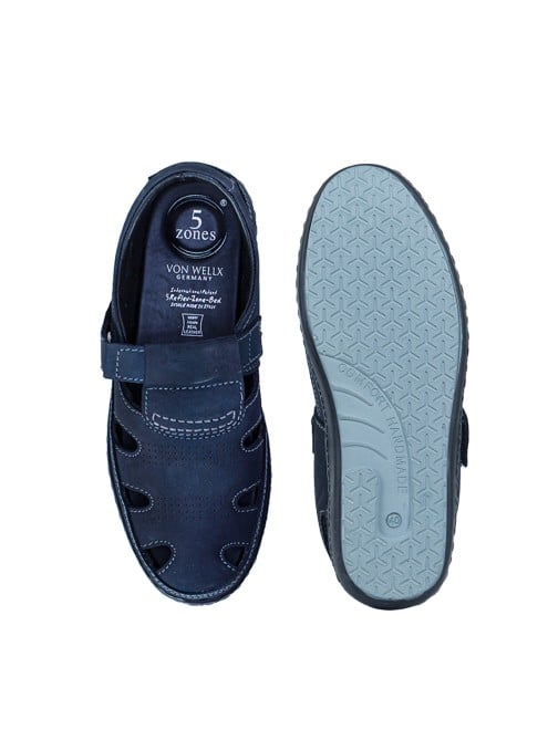 Von Wellx Men Blue Casual Sandals (SKU: 356-900030-45-40)