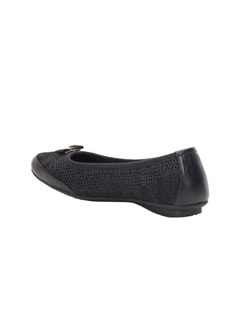 Von Wellx Women Black Casual Ballerinas (SKU: 357-20010-11-38)