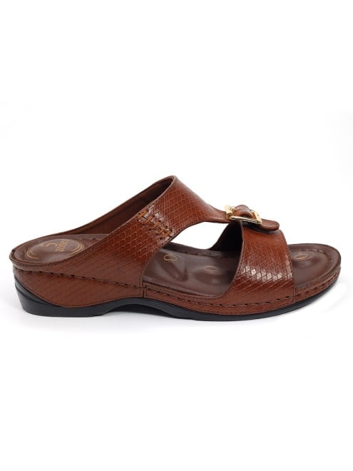 Von Wellx Women Brown Casual Slip Ons (SKU: 357-23003-12-36)