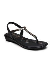 Women Black Casual Sandals