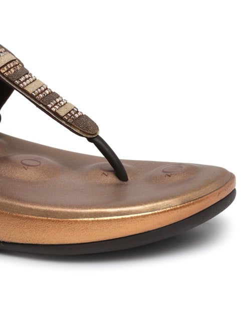 Von Wellx Women Brown Casual Slippers (SKU: 357-330040-12-36)