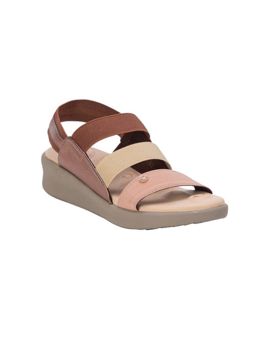 Von Wellx Women Brown Casual Sandals (SKU: 357-420020-12-36)