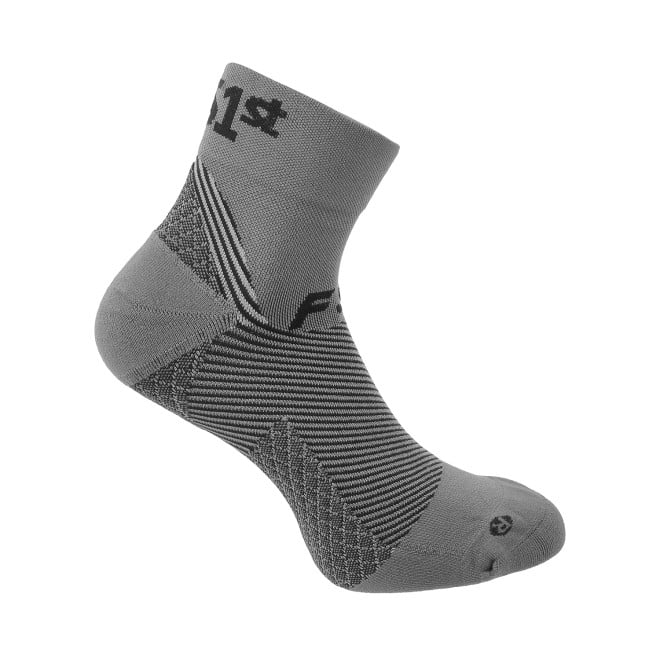 OS1st Men Grey Socks Half Length (SKU: 358-4003-14-12)