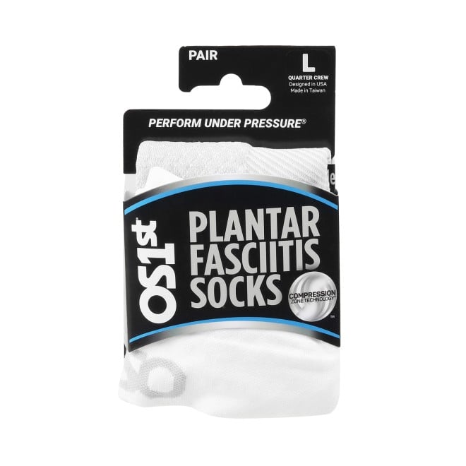 OS1st Men White Socks Half Length (SKU: 358-4003-16-11)