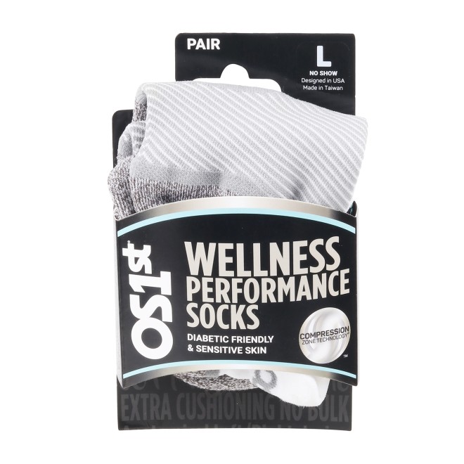 OS1st Men White Socks Ankle Length (SKU: 358-4004-16-11)