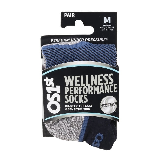 OS1st Men Blue-navy Socks Ankle Length (SKU: 358-4004-17-11)