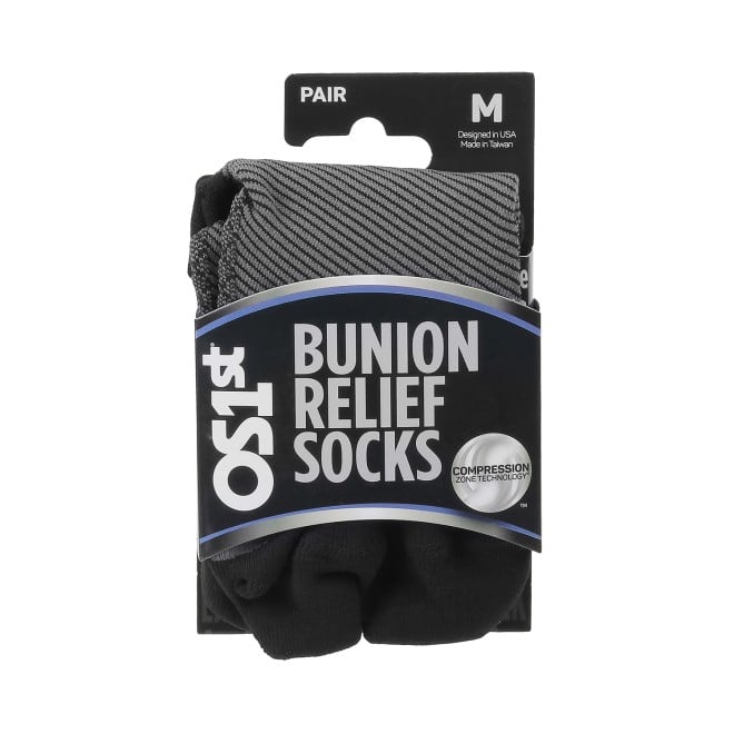 OS1st Men Black Socks Ankle Length (SKU: 358-4007-11-11)