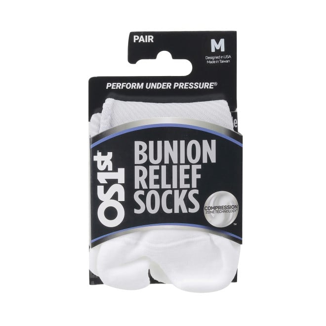 OS1st Men White Socks Ankle Length (SKU: 358-4007-16-10)