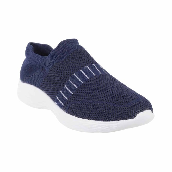 Mochi Blue Casual Sneakers for Women