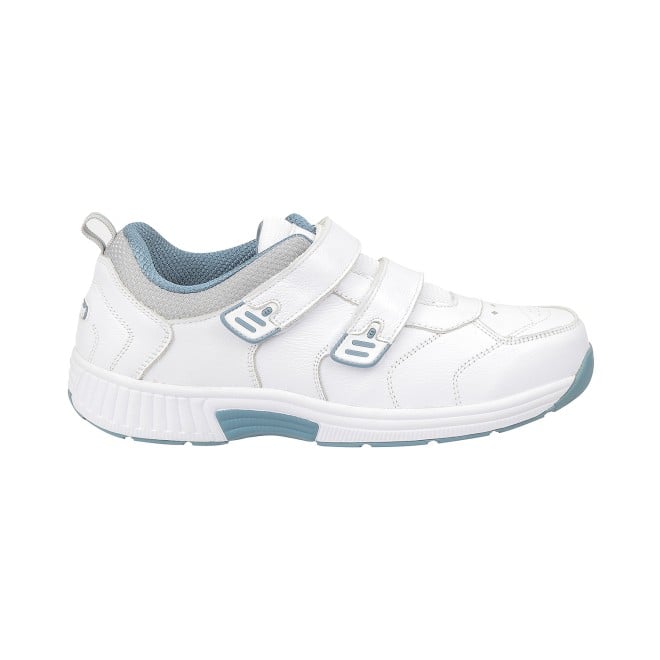 OrthoFeet Men White Sports Sneakers (SKU: 361-5-16-41)