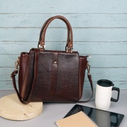 Women Brown Hand Bags Satchel Bags