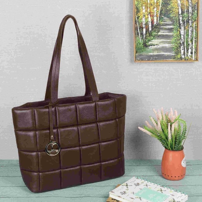 Mochi Women Brown Casual Tote Bag (SKU: 37-40-12-10)