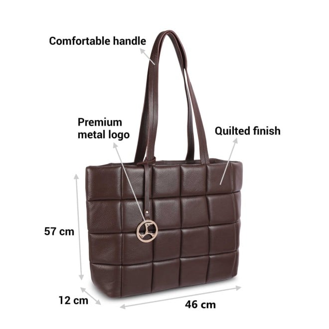 Mochi Women Brown Casual Tote Bag (SKU: 37-40-12-10)