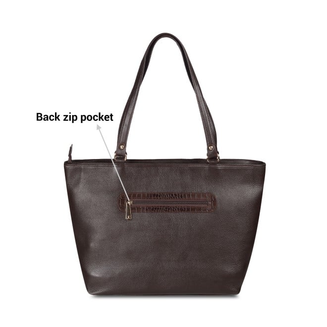 Mochi Women Brown Hand Bags Tote bag (SKU: 37-41-12-10)