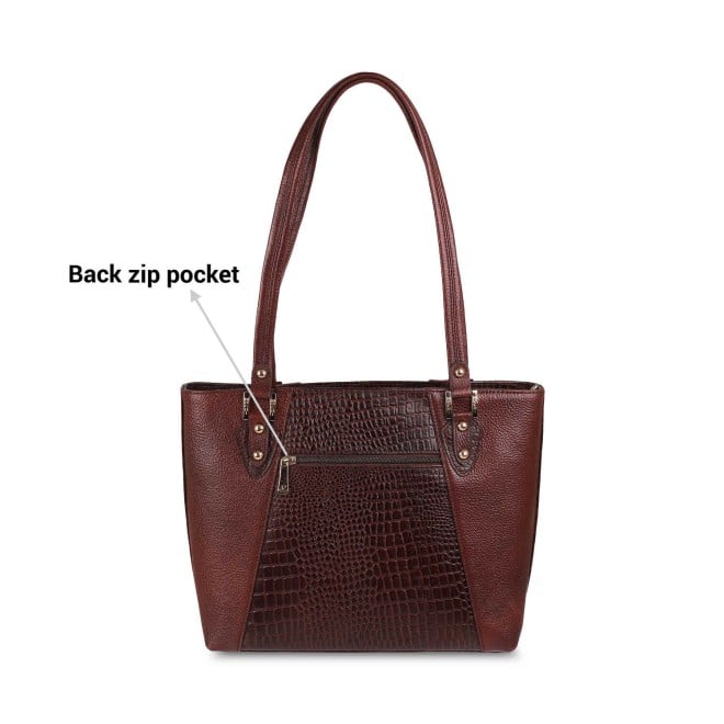 Mochi Women Brown Formal Tote Bag (SKU: 37-46-12-10)