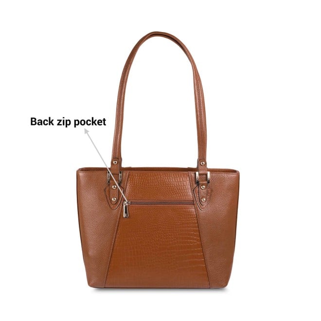 Mochi Women Tan Formal Tote Bag (SKU: 37-46-23-10)