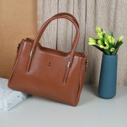 Women Tan Hand Bags Satchel Bags