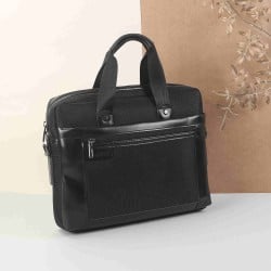 Unisex Adults Black Casual Laptop Bags