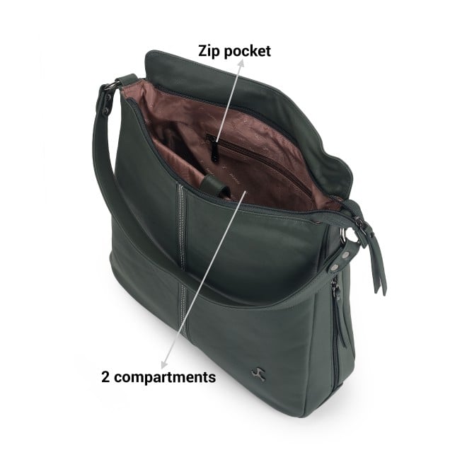 Mochi Women Green Hand Bags Shoulder Bag (SKU: 37-61-21-10)
