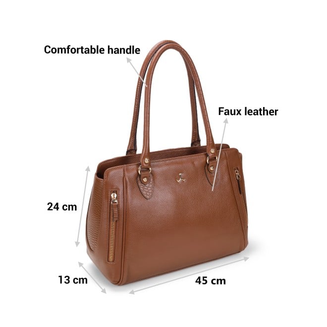 Mochi Women Tan Hand Bags Shoulder Bag (SKU: 37-68-23-10)