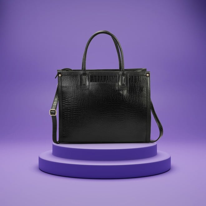 Mochi Women Black Satchel Bag
