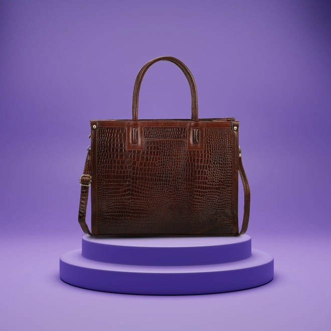 Mochi Women Brown Satchel Bag