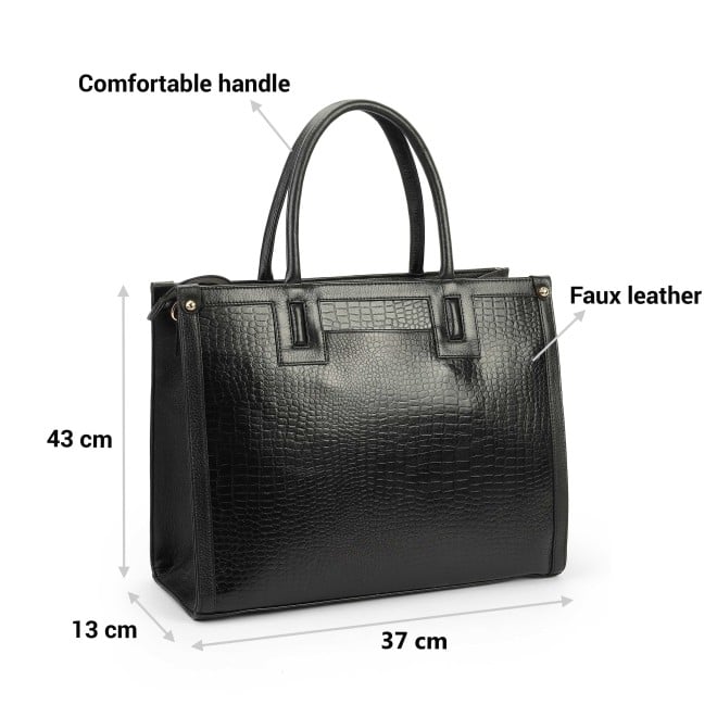 Mochi Women Black Satchel Bag (SKU: 37-70-11-10)