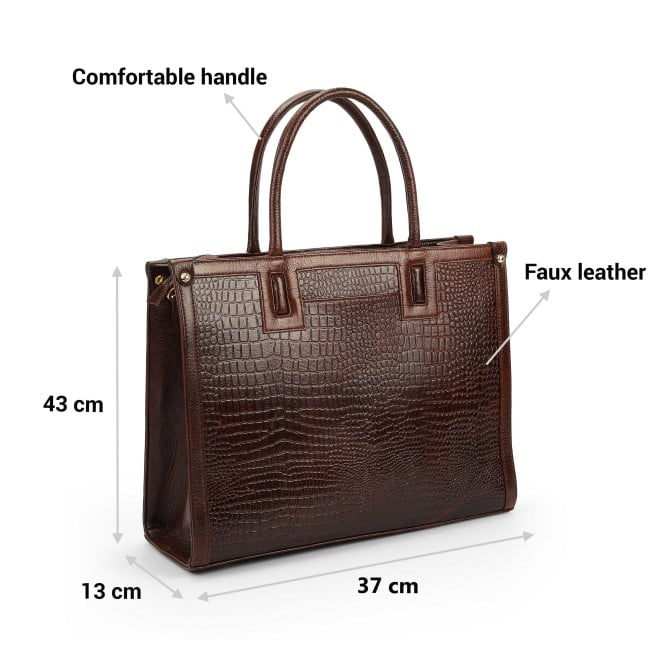 Mochi Women Brown Satchel Bag (SKU: 37-70-12-10)