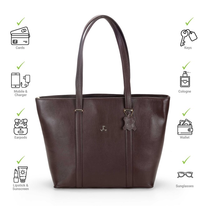 Mochi Women Brown Tote Bag (SKU: 37-71-12-10)