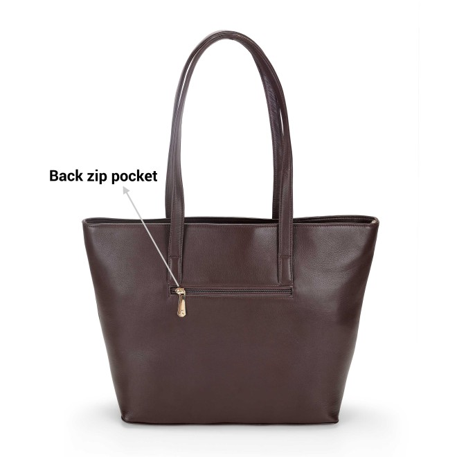 Mochi Women Brown Tote Bag (SKU: 37-71-12-10)