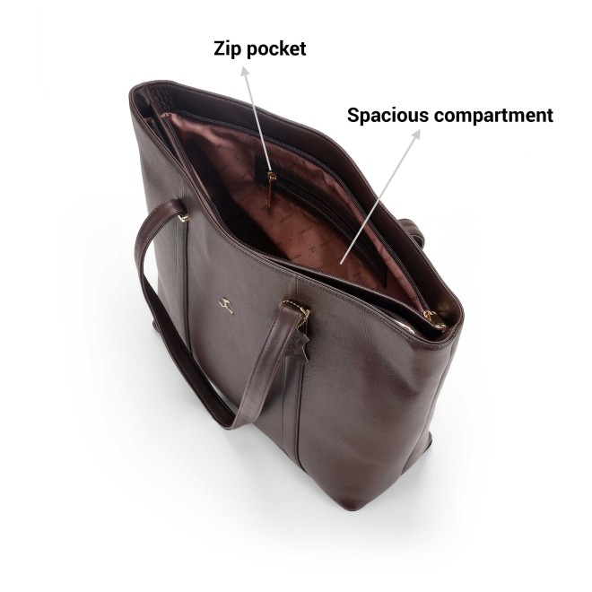 Mochi Women Brown Tote Bag (SKU: 37-71-12-10)