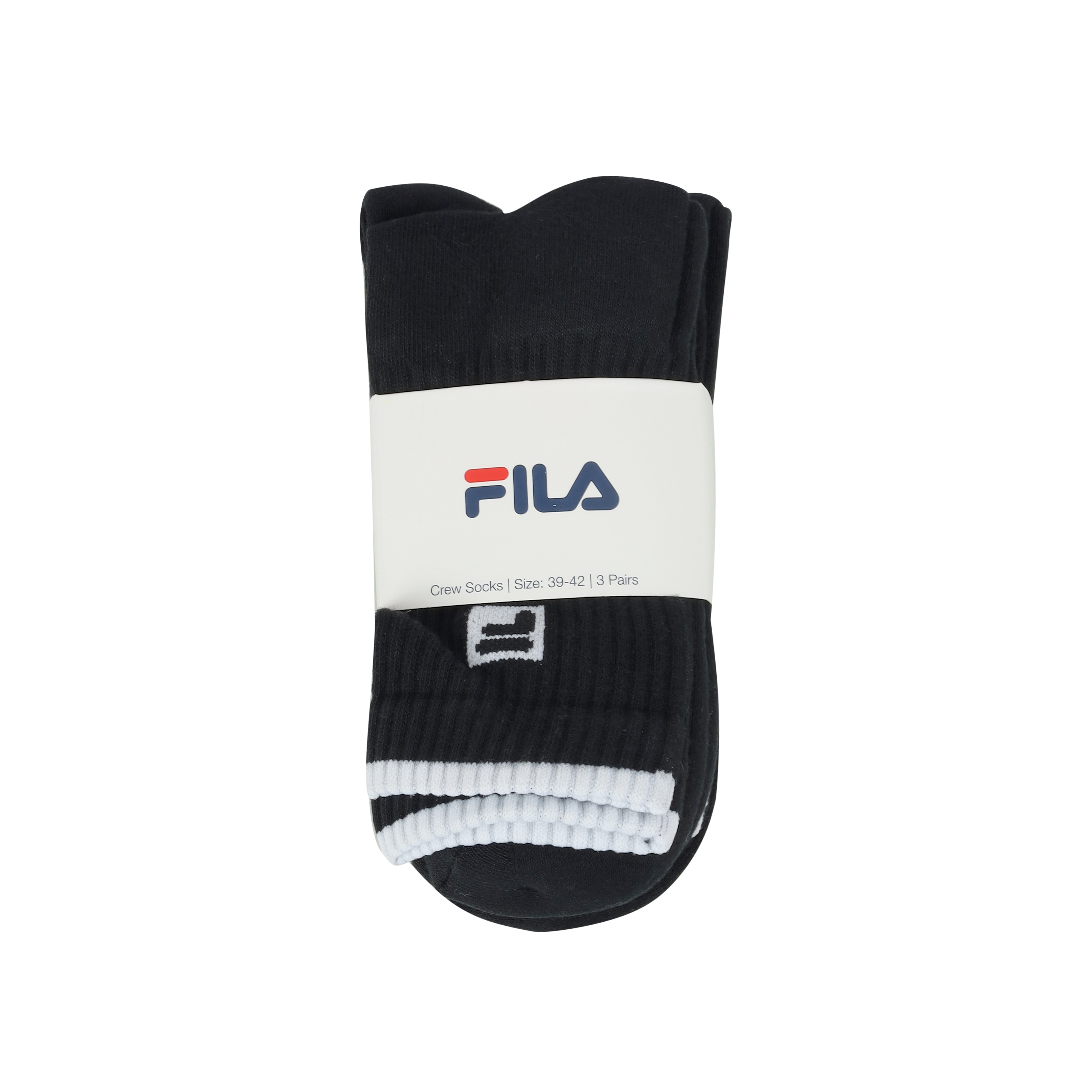 Fila Men Black Loafer Socks (SKU: 374-130025374-11-10)
