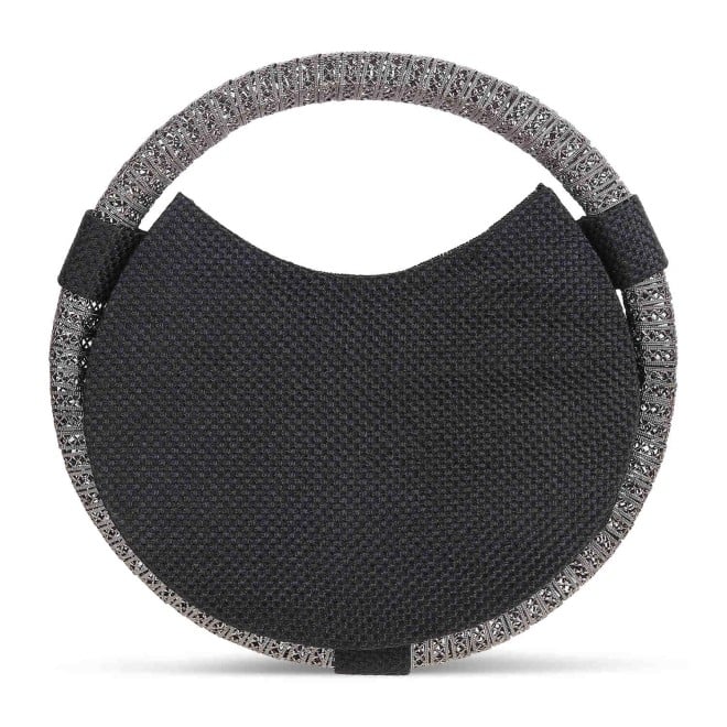 Mochi Women Black Ethnic-Wedding Clutches (SKU: 38-102-11-10)