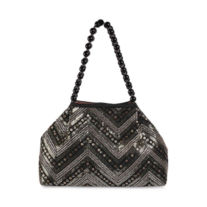 Mochi Women Black Ethnic-Wedding Handbags (SKU: 38-113-11-10)