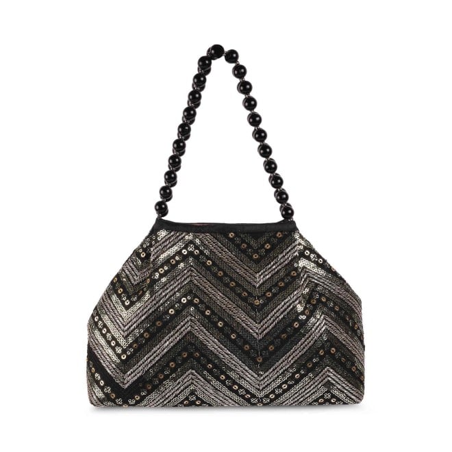 Mochi Women Black Ethnic-Wedding Handbags (SKU: 38-113-11-10)