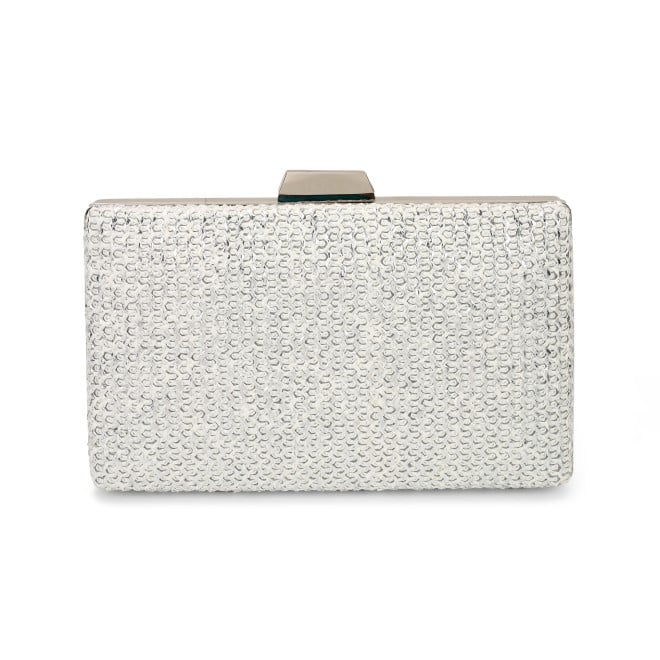 Mochi Women White Hand Bags Clutches