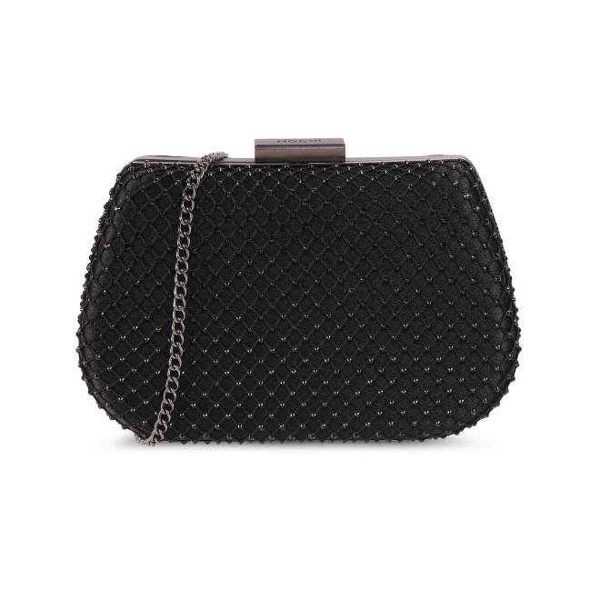 Mochi Women Black Party-Fashion Clutches (SKU: 38-115-11-10)
