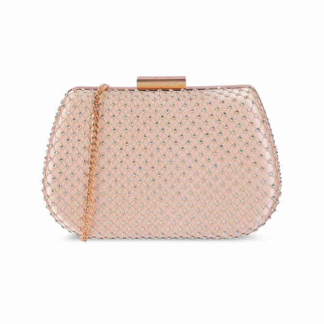 Mochi Women Gold Party-Fashion Clutches (SKU: 38-115-15-10)