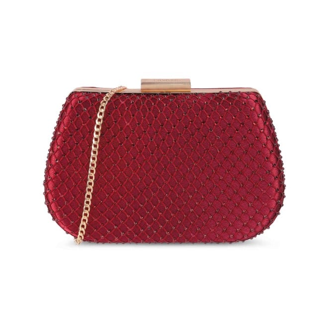 Mochi Women Maroon Party-Fashion Clutches (SKU: 38-115-44-10)