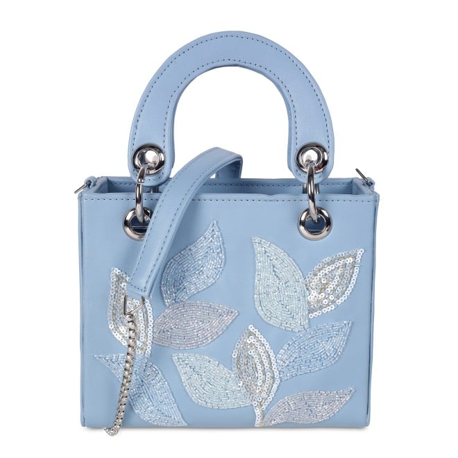 Mochi Women Blue Hand Bags Satchel Bags (SKU: 38-129-45-10)