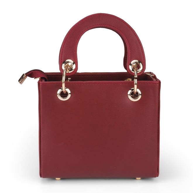 Mochi Women Maroon Satchel Bag (SKU: 38-129-44-10)