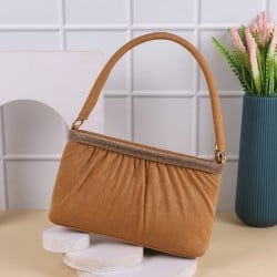 Women Tan Hand Bags Shoulder Bag